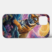 Kosmischer Tiger Case-Mate iPhone Hülle (Rückseite (Horizontal))