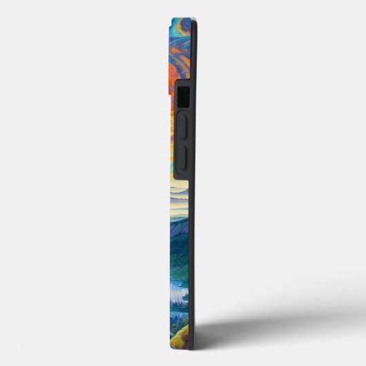 Kosmischer Tiger Case-Mate iPhone Hülle (Rückseite / Links)