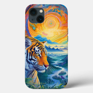 Kosmischer Tiger Case-Mate iPhone Hülle