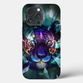 Kosmischer Tiger Case-Mate iPhone Hülle (Rückseite)