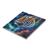 Kosmischer Tiger Fliese (Seite)