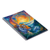 Kosmischer Tiger Notizblock (Rechte Seite)
