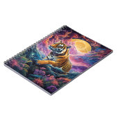 Kosmischer Tiger Notizblock (Linke Seite)