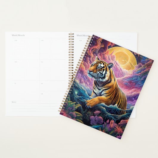 Kosmischer Tiger Planer (Anzeige)