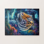 Kosmischer Tiger Puzzle (Horizontal)