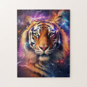 Kosmischer Tiger Puzzle (Vertikal)