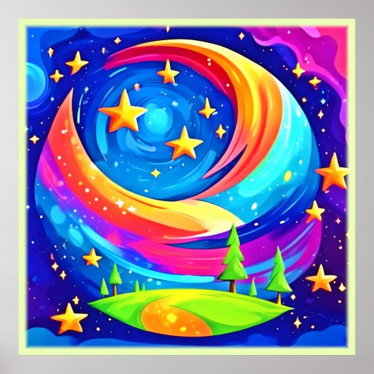 Kosmischer Traum: Ein Abenteuer der Prominenz Poster (Vorne)