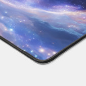 Kosmischer Traum: Wirbelnde Nebel & Sternennacht Schreibtischunterlage (Ecke)