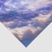 Kosmischer Traum: Wirbelnde Nebel & Sternennacht Seidenpapier (Ausschnitt)