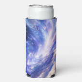 Kosmischer Traum: Wirbelnde Nebel & Sternennacht Selters Dosenkühler (Seltzer Vorderseite)