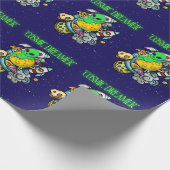 kosmischer Träumer Geschenkpapier (Ecke)