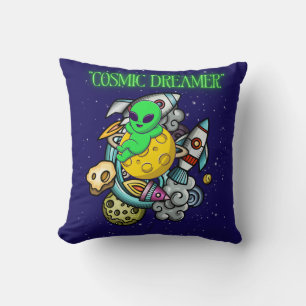 kosmischer Träumer Kissen