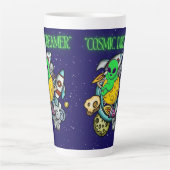 kosmischer Träumer Milchtasse (Vorderseite)