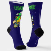 kosmischer Träumer Socken (Gewinkelt)