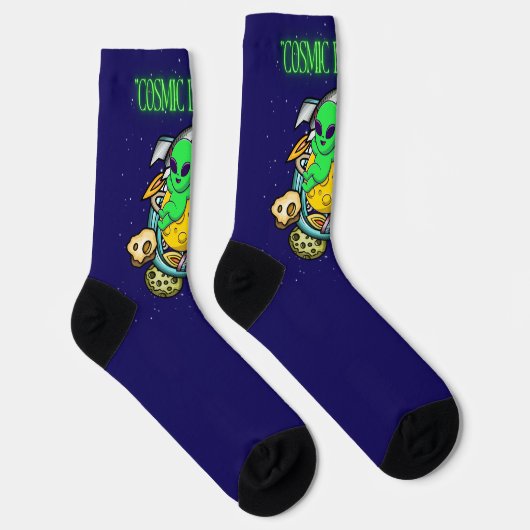 kosmischer Träumer Socken (Rechts)