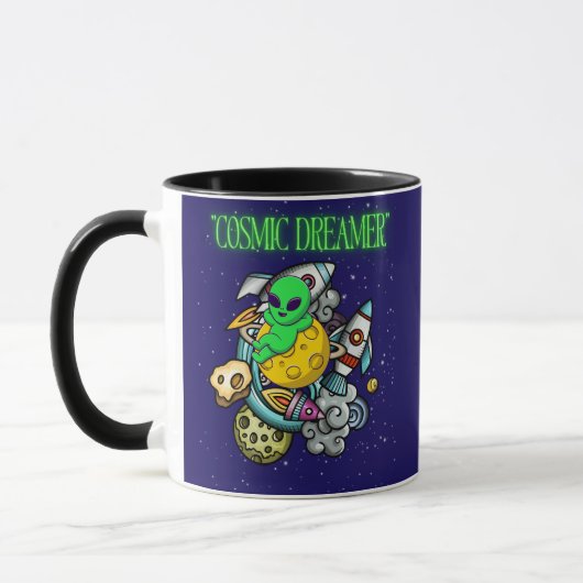 kosmischer Träumer Tasse (Links)