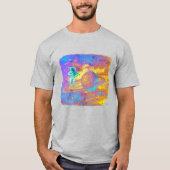 Kosmischer Violinist T-Shirt (Vorderseite)