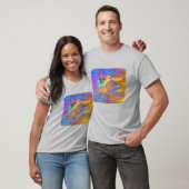 Kosmischer Violinist T-Shirt (Unisex)