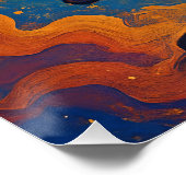 Kosmischer Wächter Poster (Ecke)