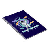 Kosmischer Wanderer Astronaut Teleskop Notizblock (Rechte Seite)