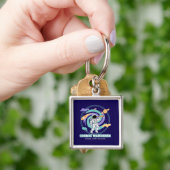 Kosmischer Wanderer Astronaut Teleskop Schlüsselanhänger (Hand)