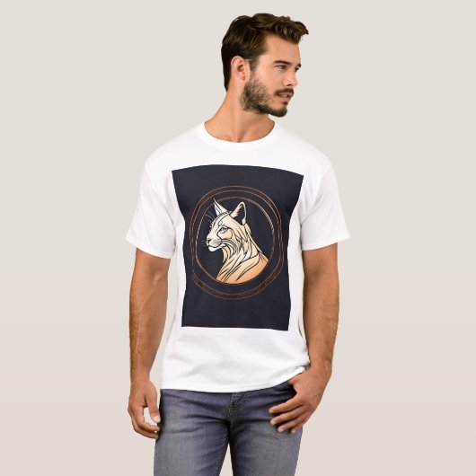 kosmischer Wanderer T-Shirt (Vorne ganz)