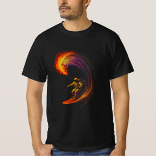 Kosmischer Wellenreiter T-Shirt