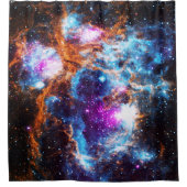 Kosmischer Winter Duschvorhang (Vorderseite)