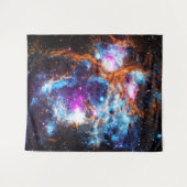 kosmischer Winter groß Wandteppich (Vorderseite (Horizontal))