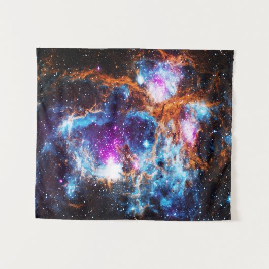 Kosmischer Winter klein Wandteppich (Vorderseite (Horizontal))