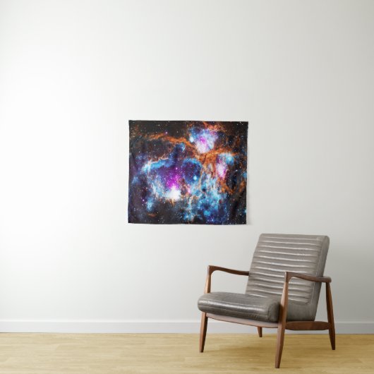 Kosmischer Winter klein Wandteppich (Beispiel (Horizontal))