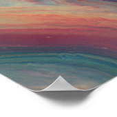 Kosmischer Wirbel Poster (Ecke)