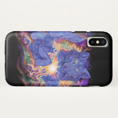 Kosmischer Wolf Case-Mate iPhone Hülle (Rückseite (Horizontal))