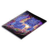 Kosmischer Wolf Notizblock (Linke Seite)