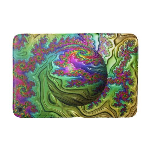 Kosmischer Wolkensturm Badematte (Vorderseite)