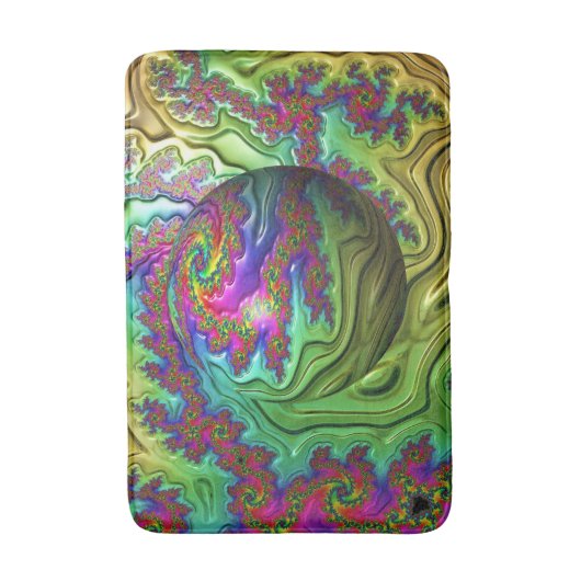 Kosmischer Wolkensturm Badematte (Vorderseite Vertikal)