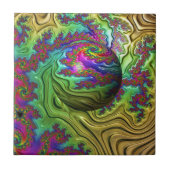 Kosmischer Wolkensturm Fliese (Vorderseite)