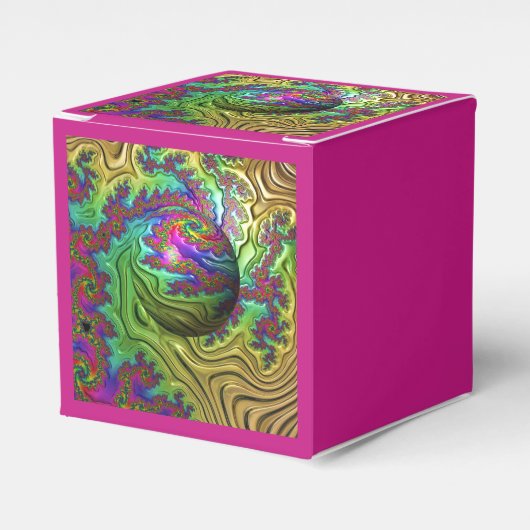 Kosmischer Wolkensturm Geschenkschachtel (Vorderseite)