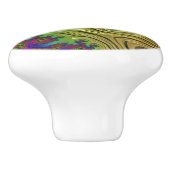 Kosmischer Wolkensturm Keramikknauf (Seitenansicht)