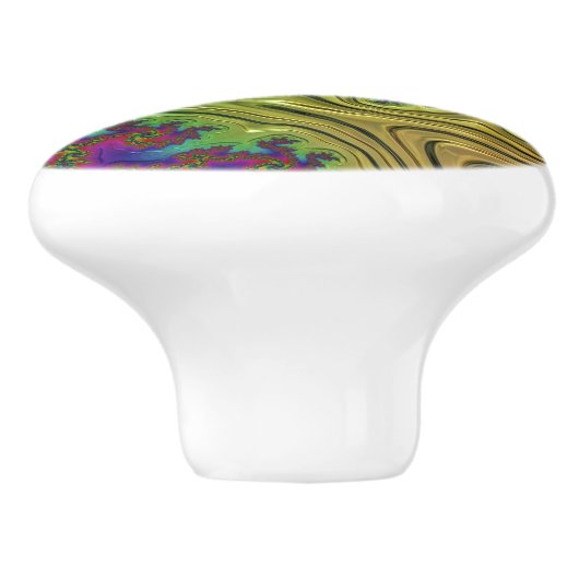 Kosmischer Wolkensturm Keramikknauf (Seitenansicht)