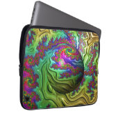 Kosmischer Wolkensturm Laptopschutzhülle (Vorne Rechts)