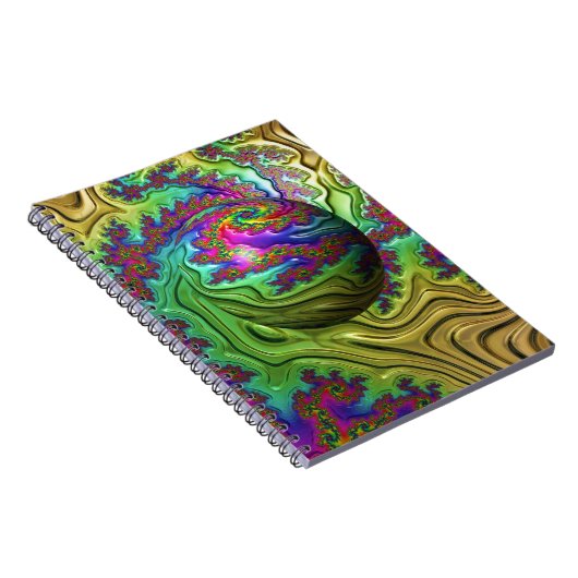 Kosmischer Wolkensturm Notizblock (Rechte Seite)