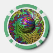 Kosmischer Wolkensturm Pokerchips (Rückseite)