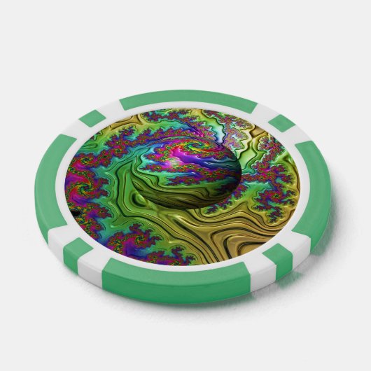 Kosmischer Wolkensturm Pokerchips (Einzeln)