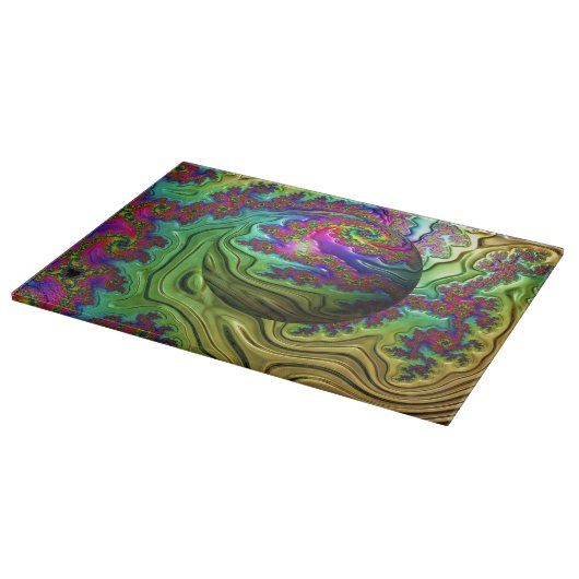 Kosmischer Wolkensturm Schneidebrett (Ecke)