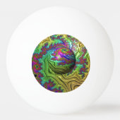 Kosmischer Wolkensturm Tischtennisball (Rückseite)