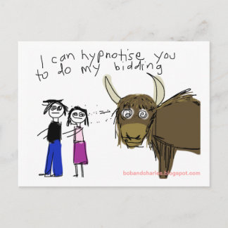 Kosmischer Yak #2 Postkarte