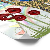 kosmischer Zirkus Poster (Ecke)