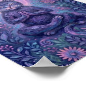 KosmischerGartentraum Poster (Ecke)