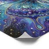 KosmischerSchmetterlingFantasy Poster (Ecke)
